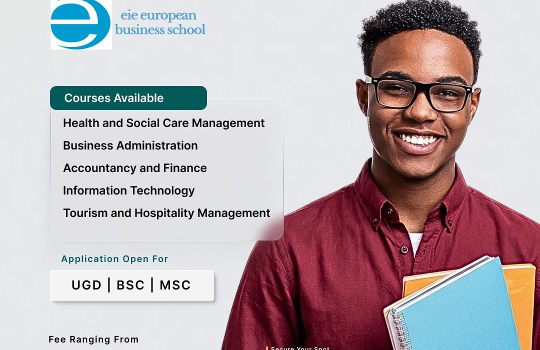 study in Malta from Nigeria eie European Business School July 2026 intake
